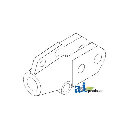 A & I Products Yoke 4" x4" x1" A-R109981